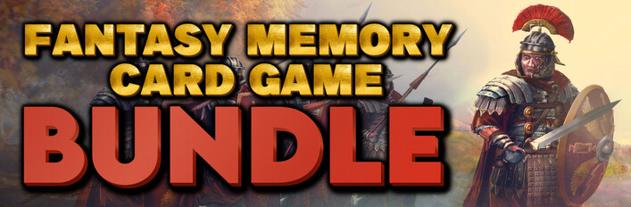 Fantasy Memory Card Game Bundle