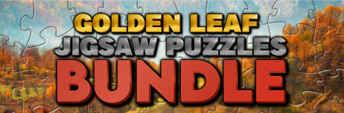 Golden Leaf Jigsaw Puzzles Bundle