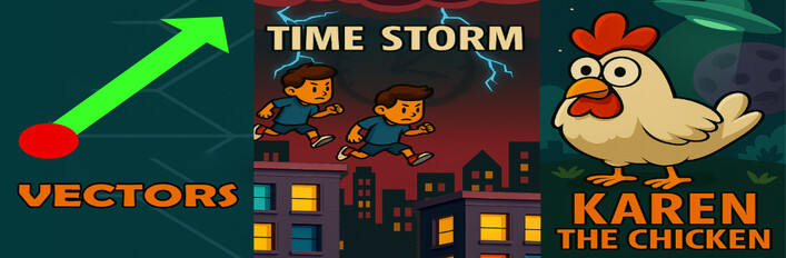 Indie Puzzle Pack: Brains, Time & Chickens