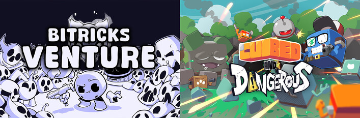 BitRick's Venture + Cubed and Dangerous, Action Roguelikes