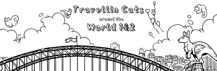 Travellin Cats Around the World 1 & 2