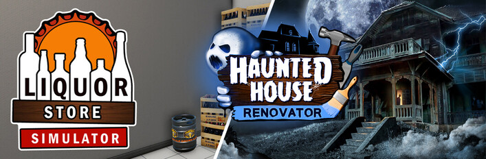 Haunted House Renovator & Liquor Store Simulator