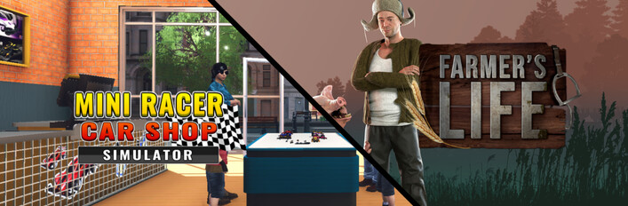 Mini Racer Shop and Farmer