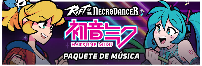 Rift of the NecroDancer: Hatsune Miku Music Pack