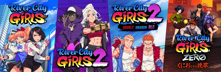 River City Girls 1, 2, and Zero + Double Dragon DLC Bundle
