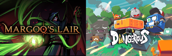 Margoq's Lair + Cubed and Dangerous, Action Roguelikes