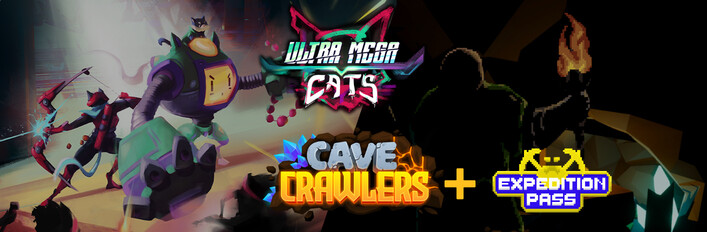 Cave Crawlers: Expedition Pass & Ultra Mega Cats