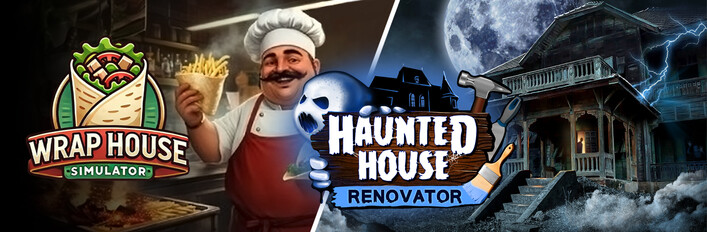 Haunted House Renovator & Wrap House Simulator🌯