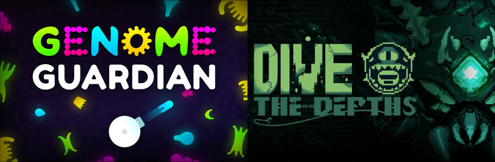 🧬 Genome Guardian × Dive The Depths 🐙: Action Roguelikes