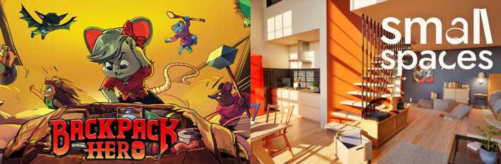 Backpack Hero + Small Spaces