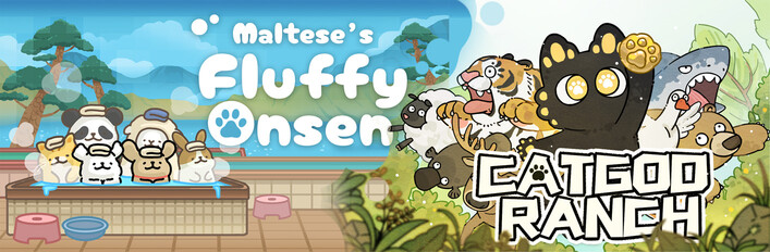 Cat God Ranch & Maltese's Fluffy Onsen Bundle