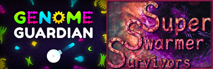 🧬 Genome Guardian × Super Swarmer Survivors 👁