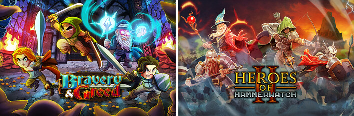 Heroes of Hammerwatch II x Bravery and Greed