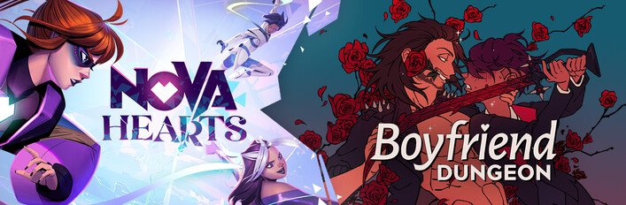 Boyfriend Dungeon x Nova Hearts: Hearts in a Dungeon