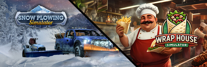 Snow Plowing Simulator and Wrap House Simulator