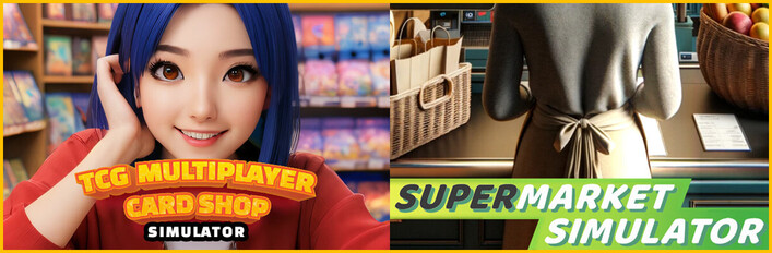 Co-Op TCG Shop Simulator & Supermarket Simulator