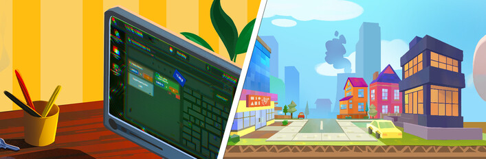 Rentlord & Cardboard Town