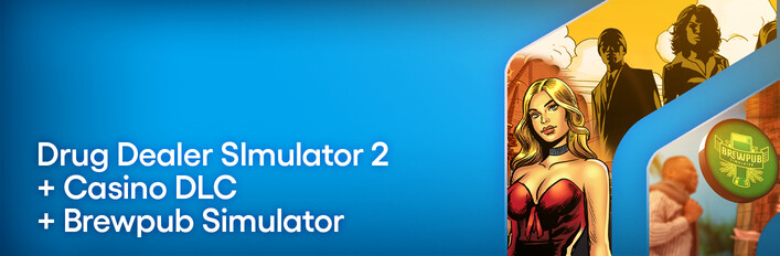 Drug Dealer Simulator 2 + Casino DLC + Brewpub Simulator