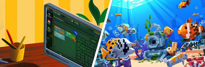 Rentlord & Tiny Aquarium: Social Fishkeeping