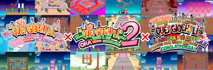 SÌ! VUOI PROVARE "QUEI GIOCHI LÌ", EH? ECCO A TE! ORA VEDIAMO COME TE LA CAVI! 1+2+estremi