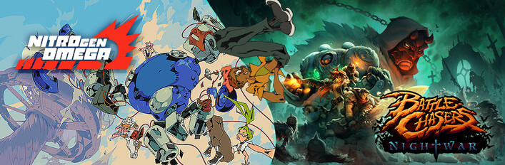 NITRO GEN OMEGA x Battle Chasers: Nightwar