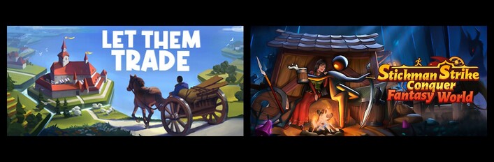 Let Them Trade & Stickman Strikes: Conquer Fantasy World