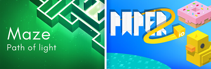 Maze: Path of Light + Paper io
