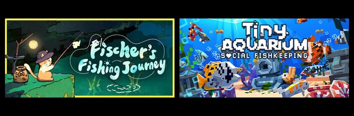 Fischer's Fishing Journey & Tiny Aquarium: Social Fishkeeping