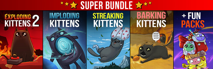 Exploding Kittens® 2: SUPER Cat-Astrophic Edition