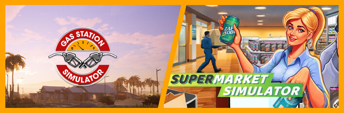 Supermarket Simulator x Gas Station
