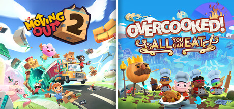 Overcooked! All You Can Eat x Moving Out 2 on Steam