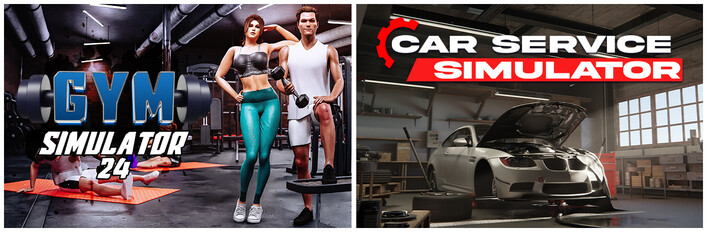 Car Service Simulator with Gym Simulator 24