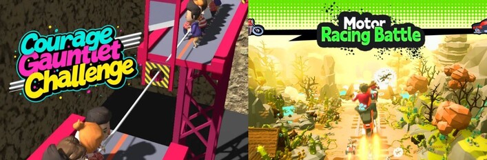 🏃‍➡Courage Gauntlet Challenge x 🏍️Motor Racing Battle