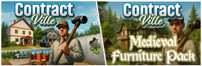ContractVille X Medieval Furniture Pack