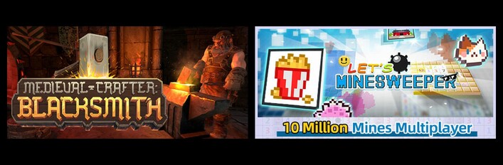 Medieval Crafter: Blacksmith & Let's Minesweeper