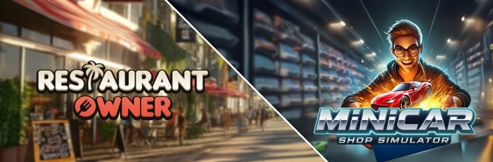 MiniCar Shop in Restaurant