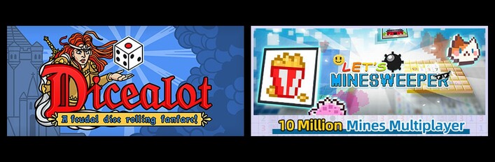 Dicealot & Let's Minesweeper