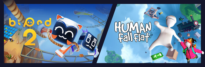 Biped 2 and Human Fall Flat