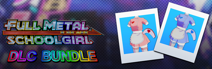 FULL METAL SCHOOLGIRL - DLC 번들：코스튬 「러블리한 간호사」2색 세트