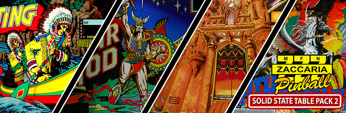 Zaccaria Pinball  - Solid State Table Pack 2