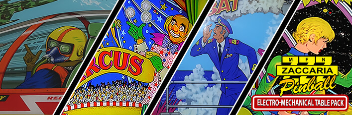 Zaccaria Pinball  - Electro-Mechanical Table Pack