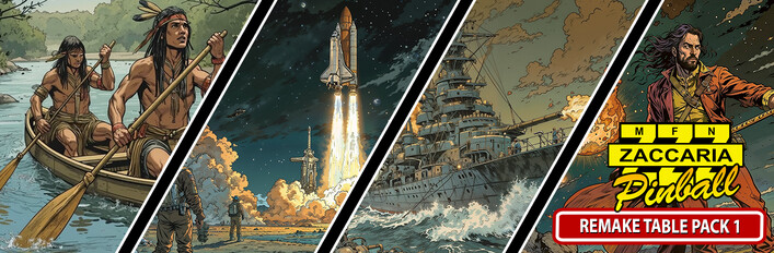 Zaccaria Pinball  - Remake Table Pack 1