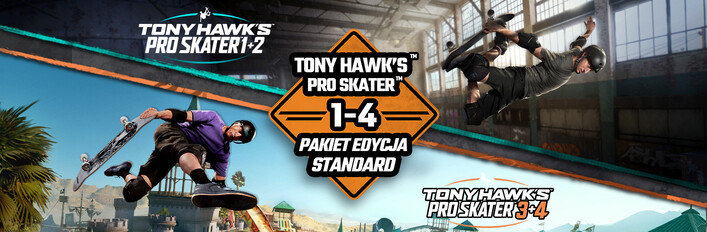 Tony Hawk's™ Pro Skater™ 1 - 4 - Pakiet Edycja Standard