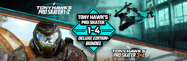 Tony Hawk's™ Pro Skater™ 1 - 4 - Deluxe Edition-bundel