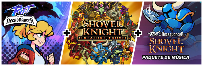 Rift + Shovel Knight + Shovel Knight Music Pack