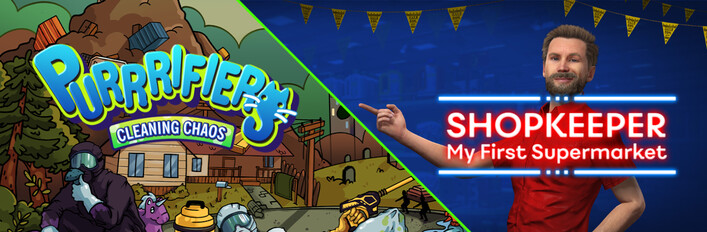 Purrrifiers: Supermarket Shopkeeper Chaos