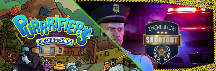 Purrrifiers: Police Shootout Chaos