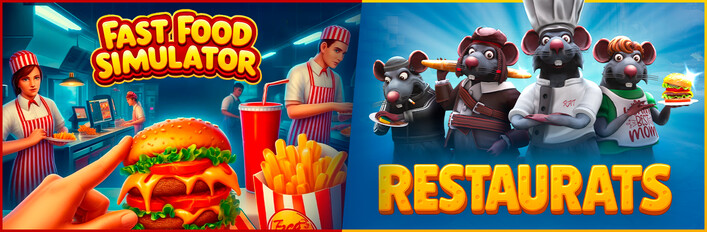Fast Food Simulator + Restaurats