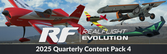 RealFlight Evolution - 2025 Quarterly Content Pack 4