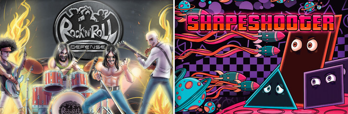 Rock 'N' Roll Defense X Shapeshooter